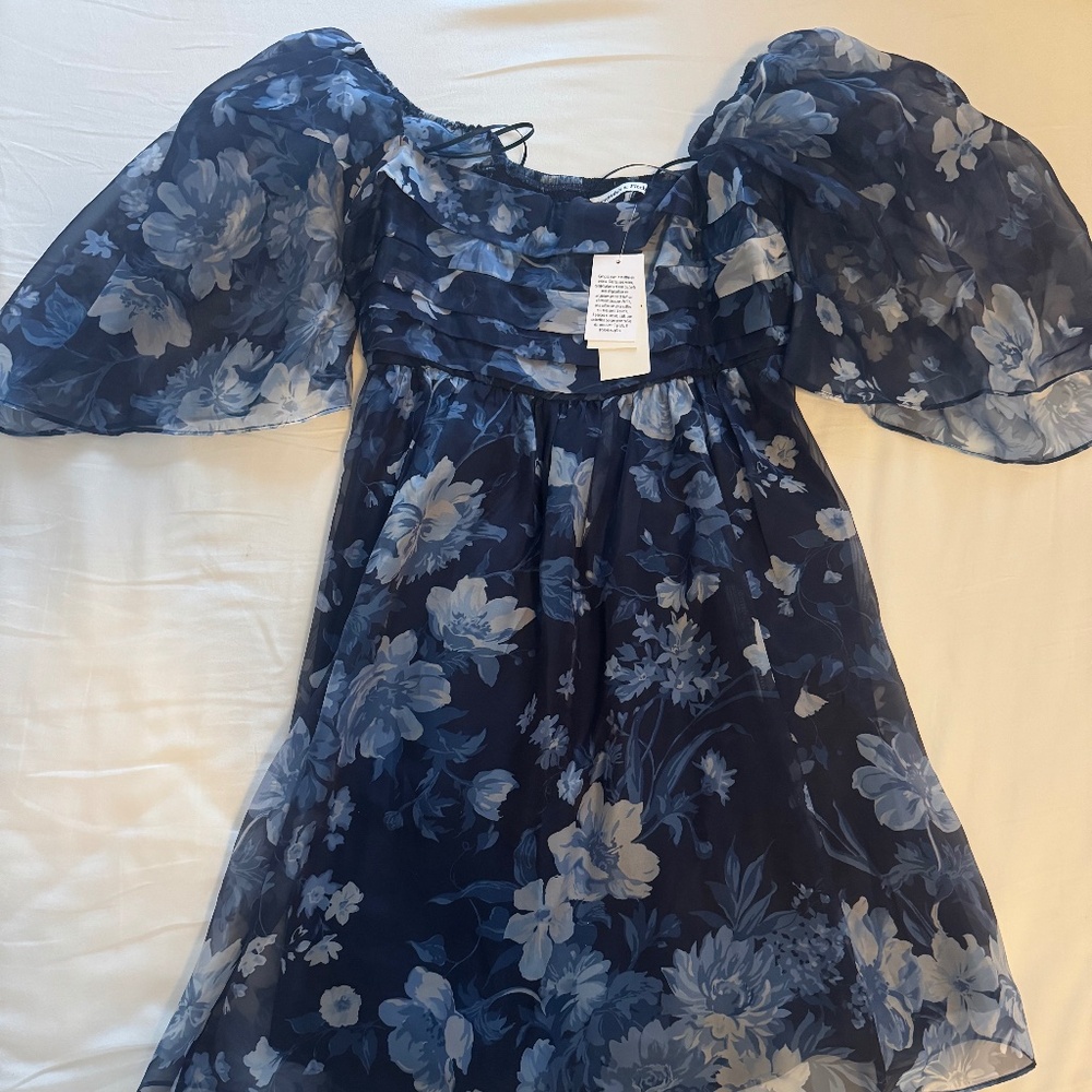 Abercrombie Emerson flutter sleeve dress